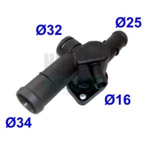 Flansa lichid racire HOFFER 93241 – VW | AutoRival