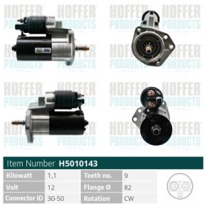 Electromotor HOFFER H5010143 – VW | AutoRival