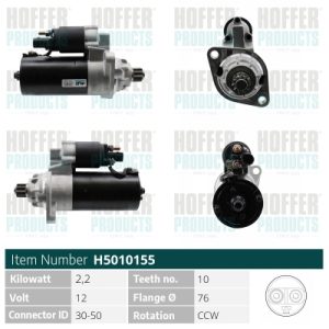 Electromotor HOFFER H5010155 – VW | AutoRival