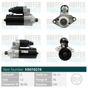 Electromotor HOFFER H5010219 – VW | AutoRival