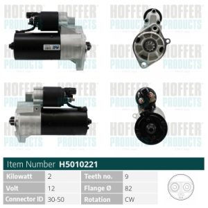 Electromotor HOFFER H5010221 – VW | AutoRival