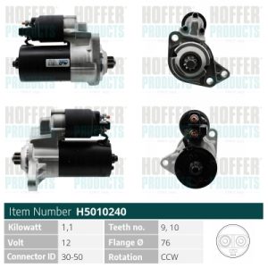 Electromotor HOFFER H5010240 – VW | AutoRival