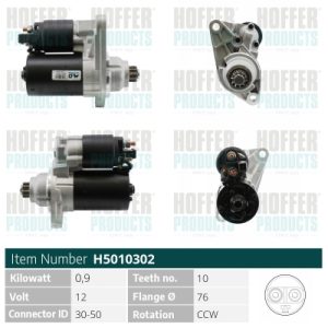 Electromotor HOFFER H5010302 – VW | AutoRival