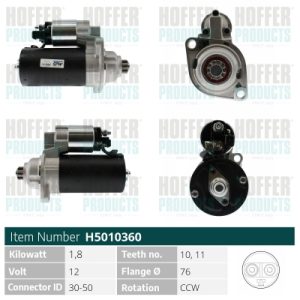 Electromotor HOFFER H5010360 – VW | AutoRival