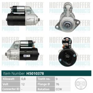 Electromotor HOFFER H5010378 – VW | AutoRival