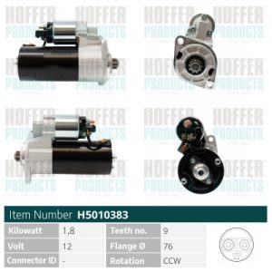 Electromotor HOFFER H5010383 – VW | AutoRival