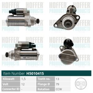 Electromotor HOFFER H5010415 – VW | AutoRival
