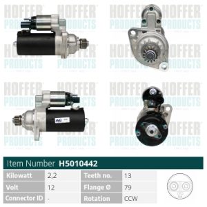 Electromotor HOFFER H5010442 – VW | AutoRival