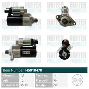 Electromotor HOFFER H5010470 – VW | AutoRival