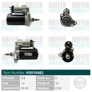 Electromotor HOFFER H5010482 – VW | AutoRival