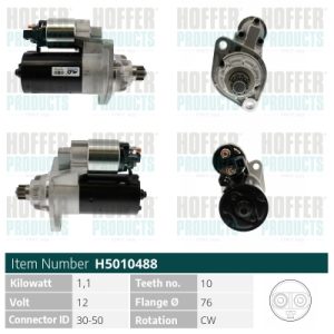 Electromotor HOFFER H5010488 – VW | AutoRival
