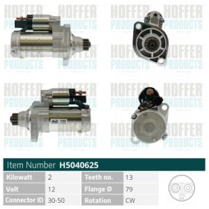 Electromotor HOFFER H5040625 – VW | AutoRival