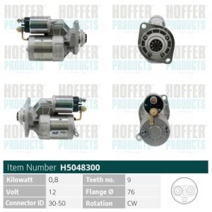 Electromotor HOFFER H5048300 – VW | AutoRival