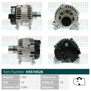 Alternator HOFFER H5510528 – VW | AutoRival
