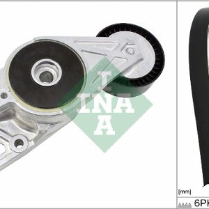Set curea transmisie cu caneluri INA 529 0470 10 – VW | AutoRival