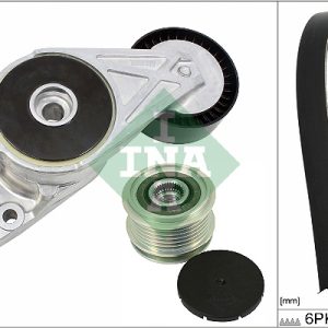 Set curea transmisie cu caneluri INA 529 0470 20 – VW | AutoRival