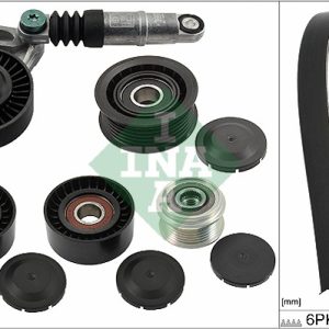 Set curea transmisie cu caneluri INA 529 0472 20 – VW | AutoRival