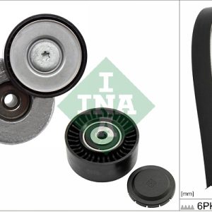 Set curea transmisie cu caneluri INA 529 0591 10 – VW | AutoRival