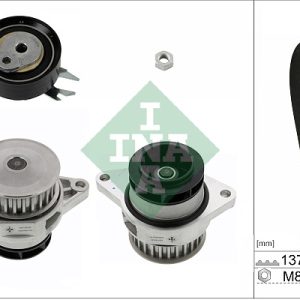 Set pompa apa + curea dintata INA 530 0167 30 – VW | AutoRival