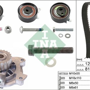 Set pompa apa + curea dintata INA 530 0483 30 – VW | AutoRival