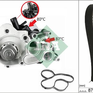 Set pompa apa + curea dintata INA 530 0761 30 – VW | AutoRival
