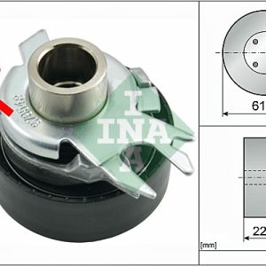 Rola intinzator curea distributie INA 531 0525 30 – VW | AutoRival