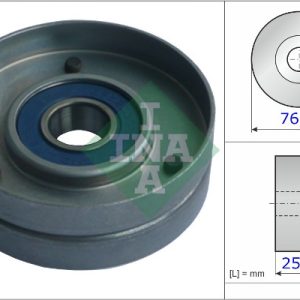 Rola intinzator curea transmisie INA 531 0751 30 – VW | AutoRival