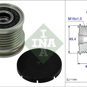 Fulie alternator INA 535 0001 10 – VW | AutoRival