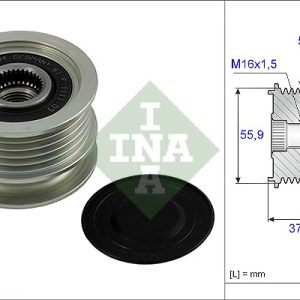 Fulie alternator INA 535 0018 10 – VW | AutoRival