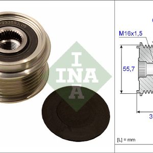 Fulie alternator INA 535 0060 10 – VW | AutoRival