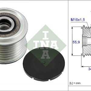Fulie alternator INA 535 0083 10 – VW | AutoRival
