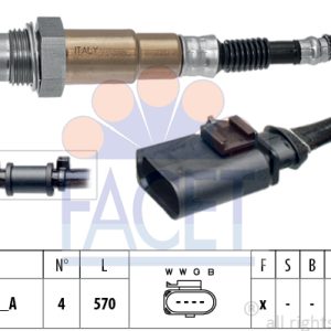 Sonda Lambda FACET 10.8347 – VW | AutoRival