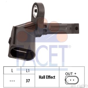 Senzor turatie roata FACET 21.0014 – VW | AutoRival