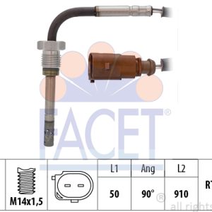 Senzor temperatura gaze evacuare FACET 22.0242 – VW | AutoRival