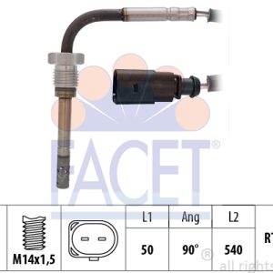 Senzor temperatura gaze evacuare FACET 22.0288 – VW | AutoRival