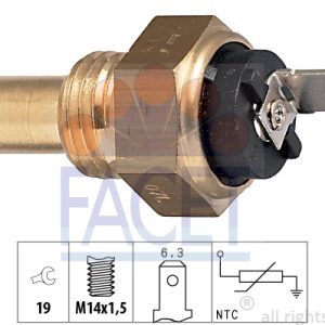 Senzor temperatura lichid de racire FACET 7.3066 – VW | AutoRival