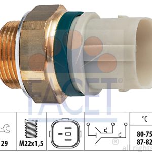 Comutator temperatura ventilator radiator FACET 7.5654 – VW | AutoRival