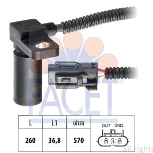 Senzor turatie cutie de viteza automata FACET 9.0232 – VW | AutoRival
