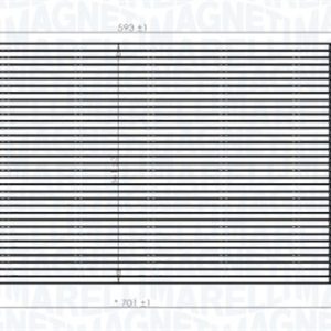 Condensator climatizare MAGNETI MARELLI 350203821000 – VW | AutoRival