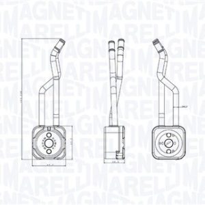 Radiator ulei motor MAGNETI MARELLI 350300003800 – VW | AutoRival