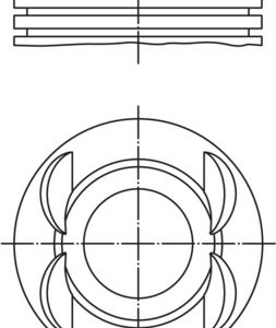 Piston MAHLE ORIGINAL 028 03 12 – VW | AutoRival