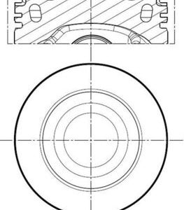 Piston MAHLE ORIGINAL 028 PI 00100 001 – VW | AutoRival