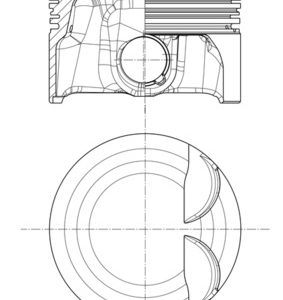 Piston MAHLE ORIGINAL 028 PI 00157 002 – VW | AutoRival