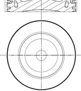 Piston MAHLE ORIGINAL 028 PI 00168 002 – VW | AutoRival