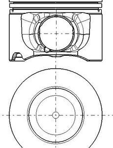 Piston MAHLE ORIGINAL 028 PI 00178 002 – VW | AutoRival
