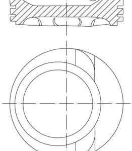 Piston MAHLE ORIGINAL 030 68 02 – VW | AutoRival