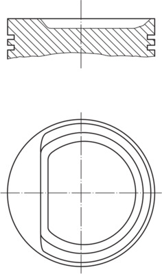 Piston MAHLE ORIGINAL 030 71 01 – VW | AutoRival