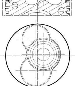Piston MAHLE ORIGINAL 030 87 02 – VW | AutoRival