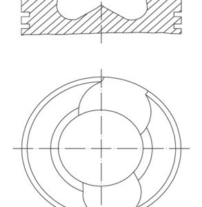 Piston MAHLE ORIGINAL 030 98 00 – VW | AutoRival