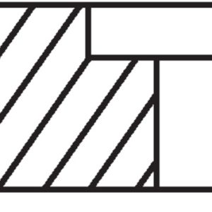 Set segmenti piston MAHLE ORIGINAL 034 75 V0 – VW | AutoRival